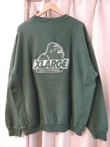 X-LARGE エクストララージ XLARGE×Champion OLD OG CREWNECK SWEAT / チャンピオン 緑 L 人気 ZOZOTOWN 公式HP 完売 値下げしました！ 