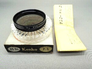 #1420fi ★★ 【送料無料】箱・ケース・説明書付 Kenko ケンコー PL 43mm ★★