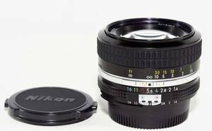 Nikon Ai NIKKOR 50mm f1.4 マニアルフォーカス 明るい標準レンズ　一眼レフカメラ用交換レンズ　デジカメでフルサイズの高級レンズ