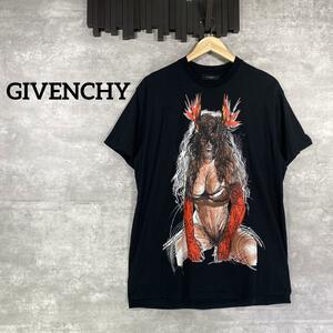 『GIVENCHY』ジバンシー (XXS) オーバーサイズ プリントTシャツ