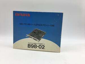 l【ジャンク】aiwa 115.2Kbps高速EIA-232拡張ボード B98-02 NEC PC-98シリーズ、EPSON PCシリーズ対応