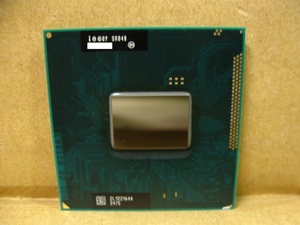 ▽Intel Mobile Core i5-2520M 2.50GHz SR048 3M 5GT/s 35W PPGA988 Socket G2 中古 8