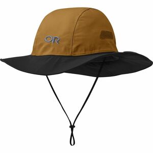 Outdoor Research アウトドアリサーチ　シアトル　Seattle Rain Hat Sombrero　ソンブレロ　ハット　Tapenade Black　L