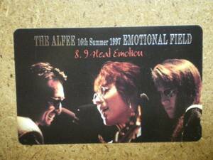 alfee・アルフィー THE ALFEE 1997.8.9 テレカ