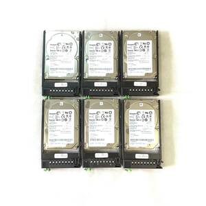 K6042666 Seagate 900GB SAS 10K.6 2.5インチ HDD 6点【中古動作品】