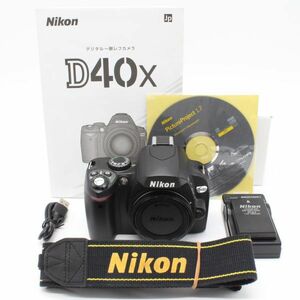 6195ショット！■極上品■ Nikon D40X ボディ