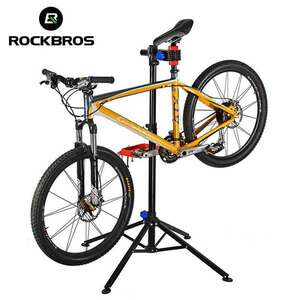 アジャスタブルー自転車修理ポータブルスタンド Rockbros 100-164cm