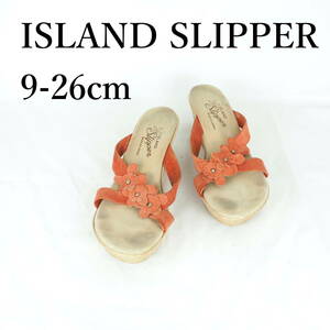 MK0553*ISLAND SLIPPER*アイランドスリッパ*レディースサンダル*9-26cm*オレンジ