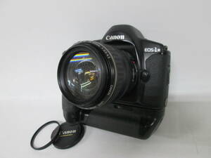 【h Y0943】 CANON キヤノン EOS-1N フィルムカメラ EF28-105mm 1:3.5-4.5 Φ58mm 通電NG レンズ フィルムカメラ ジャンク