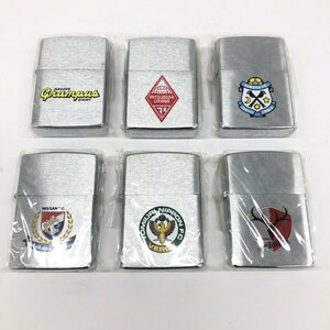 ZIPPO ジッポー オイルライター J1リーグ 横浜マリノス / レッドダイヤモンズ ほか 6点まとめ 箱付き 未開封品【CCAZ4006】