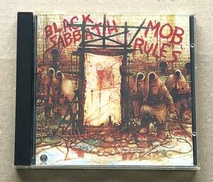 [CD] BLACK SABBATH / 悪魔の掟（Mob Rules） 国内盤　ブラック・サバス　ロニー・ジェイムス・ディオ　トニー・アイオミ