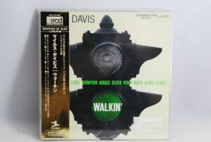 ☆美品 廃盤XRCD 紙ジャケ マイルス・デイビス ウォーキン Miles Davis Walkin