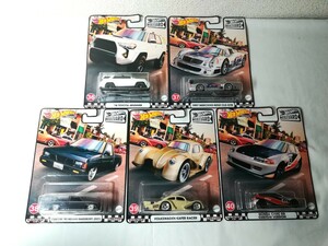 Hot Wheels Car Culture Premium BOULEVARD カーカルチャー プレミアム ブールバード 5台セット HARDBODY D21 EG6 CLK-GTR 4RUNNER KAFER