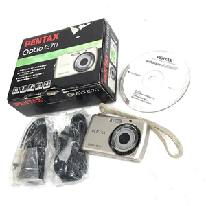 PENTAX Optio E70 6.3mm-18.9mm コンパクトデジタルカメラ QD043-15