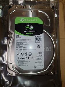 Seagate BarraCuda 3.5inch 6TB/SATA(ST6000DM003) 中古六