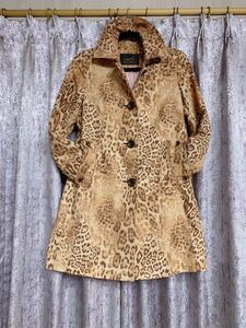 ヒステリックグラマー HYSTERIC GLAMOUR コート ロング トレンチコート レオパード ヒョウ柄 ジャケット leopard camel アニマル キャメル