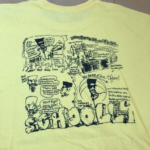 XL 激レア 非売品プロモTシャツ Schoolly D - P.S.K. Tee デッドストック vintage ビンテージ rap ラップ hip hop ヒップホップ