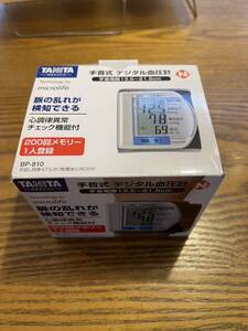 TANITA（タニタ） 手首式デジタル血圧計 BP-810 中古品