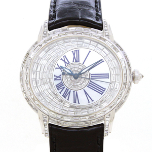 オーデマピゲ（AUDEMARS PIGUET）ミレネリー オートマティック 18Kホワイトゴールド バゲットダイヤモンド 腕時計 メンズ
