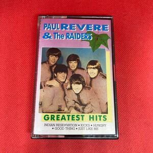 送料無料 / Paul Revere And The Raiders ポール・リヴィアーとレイダース / グレイテストヒッツ カセットテープ