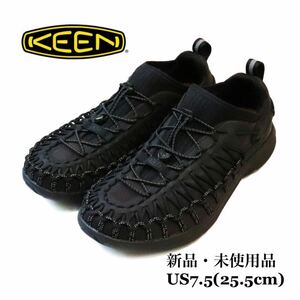 KEEN キーン UNEEK SNK ユニーク スニーカー ブラック サンダル レジャー アウトドア US7.5