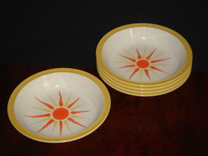 太陽のスープ＆パスタ皿５枚セット