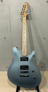 240419363003 Squier FENDER STARCASTAR スクワイヤー フェンダー スターキャスター エレキギター ギター 楽器 現状品 美品 中古