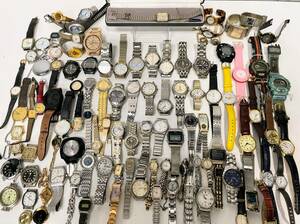 蘇さ(FY1146)　時計　腕時計　CASIO　SEIKO　CITIZEN　ALBA　G-SHOCK　他　おまとめ　約4.5㎏　ジャンク品　80サイズ