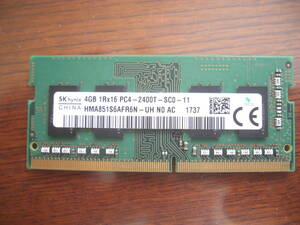 SKhynix PC4-2400T 4GB 1Rx16◆M220a 