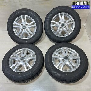 145/80R13 軽 軽自動車 等 FEID 4-13+45 4H100 2020年製 ブリヂストン エコピア NH100C 13インチ 4本セット 009k