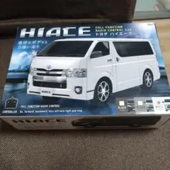 ハイエース　HIACE　ラジコン　白