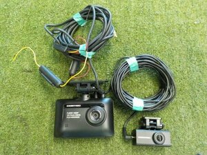 ◆コムテック　ドライブレコーダー　ZDR-015　前後2カメラ　ＳＤカード欠品◆