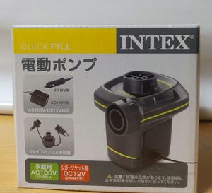 インテックス 電動空気入れ クイックフィル ( U-66633 INTEX）電動エアーポンプ