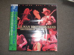 レーザーディスク・The Allman Brothers Band／オールマンブラザーズバンド アルバム・ブラザーズオブロード中古美品です。