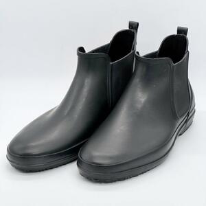 FOX UMBRELLAS レインブーツ ラバー メンズ 25.5cm 黒 雨靴 フォックスアンブレラ 新品 未使用 梅雨