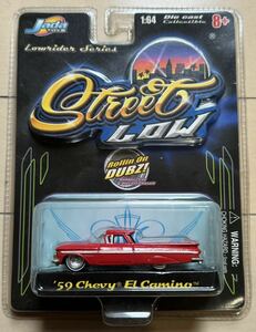 希少 1/64 赤 ☆ Jada Toys Lowrider Series Street Low 