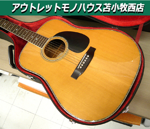 現状品 アコースティックギター アコギ MORRIS モーリス W-40 ハードケース付 中古 苫小牧西店