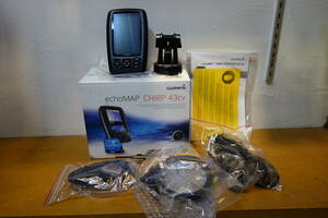 Garmin Echomap CHLRP 43cv GPS魚探　振動子付