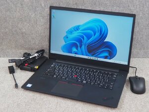 [262] ☆ Lenovo ThinkPad P1 Gen2　Core i7-9750H 2.60GHz/16GB/SSD 512GB/Quadro T1000 ☆ 15.6型 ☆