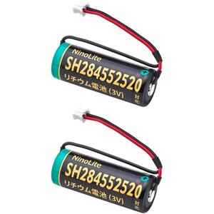 2個セット CR17450E-R-CN10 CR17450E-N-CN10 CR17450WK21 SH284552520 対応 互換 リチウム電池 住宅用火災警報器用バッテリー