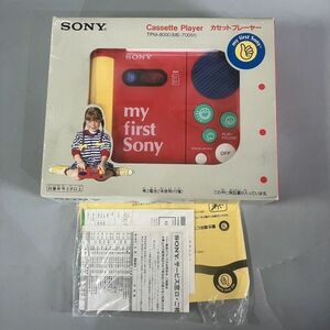 C2-165 SONY ソニー TPM-8000 ME-70051 カセットプレイヤー my first Sony ジャンク品