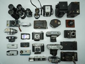 ★２眼レフ・蛇腹・レトロカメラなど★MAMIYA/argus/海鴎Seagull/Yashica/Arco/Rollei/ 等 計:28点まとめ【ジャンク品】29871