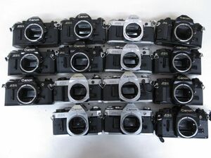 (4995N)ジャンク Canon AE-1 AE-1 PROGRAM A-1キヤノン まとめてセット 15台 動作未確認 同梱不可