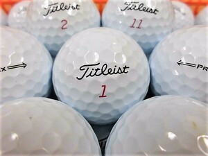 ●タイトリスト Titleist プロ V1x【PRO V1x】2021年モデル ホワイト 50個 ロストボール●