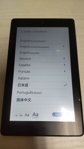 HK1693 amazon Kindle Fire HD7 第7世代 M8S26G アマゾン Android タブレット 簡易確認＆簡易清掃＆初期化OK 送料無料 現状品