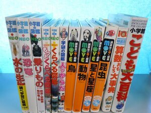 【図鑑】《まとめて12点セット》講談社の動く図鑑Move/小学館の図鑑NEO/くらべる図鑑/昆虫/乗りもの/動物/こども大百科 他