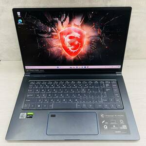 MSI Prestige 15 A10SC Windows 11 Pro 10世代 Core i7-10710U 32GB SSD512GB 15.6インチ Webカメラ有り 