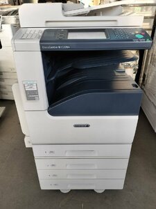 ■注目★2110枚★XEROX 富士ゼロックス A3カラー複合機 DocuCentre VI C2264 トナー満タン/四段/C/F/P/S動作点検済/CD取説【D0206Z9BH】