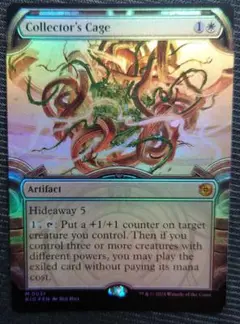 mtg 収集家の檻 英語版 ショーケース仕様 FOIL big otj eng