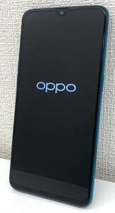 4-45【中古品】OPPO Reno A ブルー CPH1983 64GB